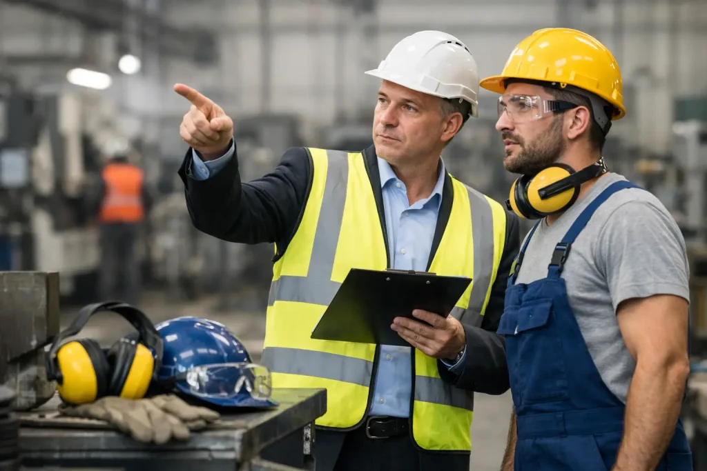 Arbeitsschutz gesetzliche Pflichten Industrie