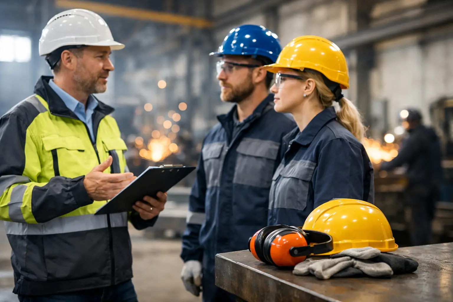 Arbeitsschutzgesetz-Betreuung für Industriebetriebe