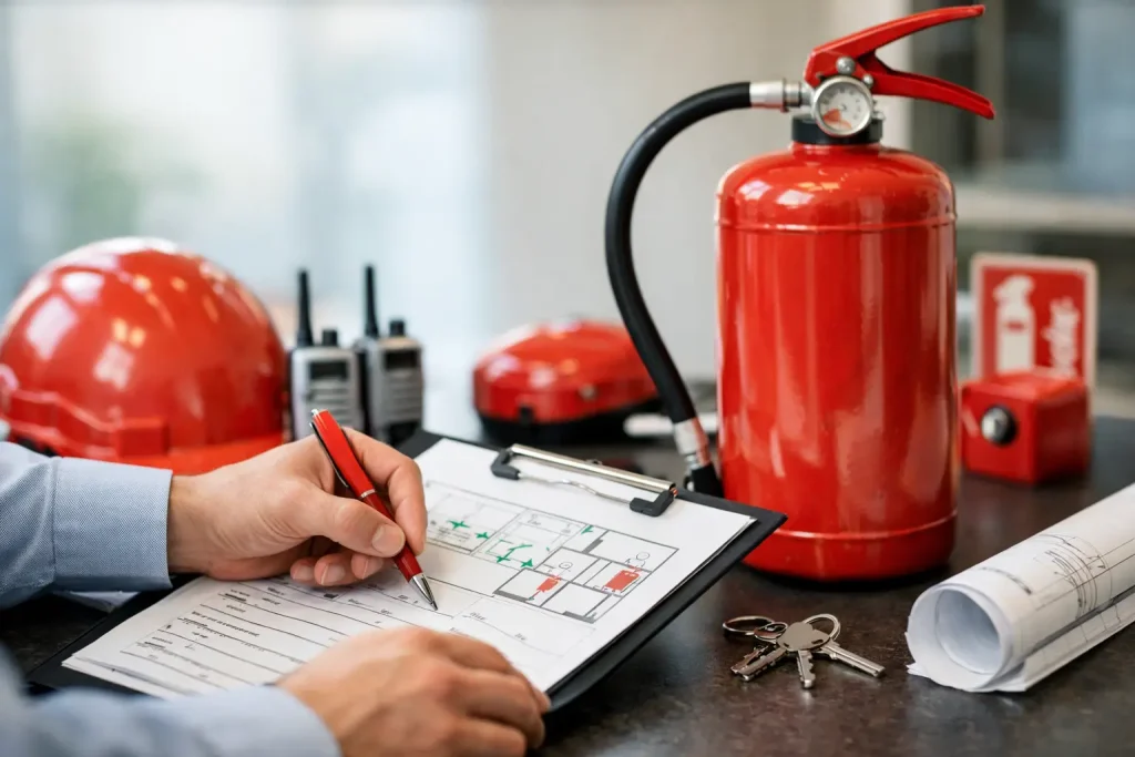 Brandschutzordnung im Betrieb erstellen