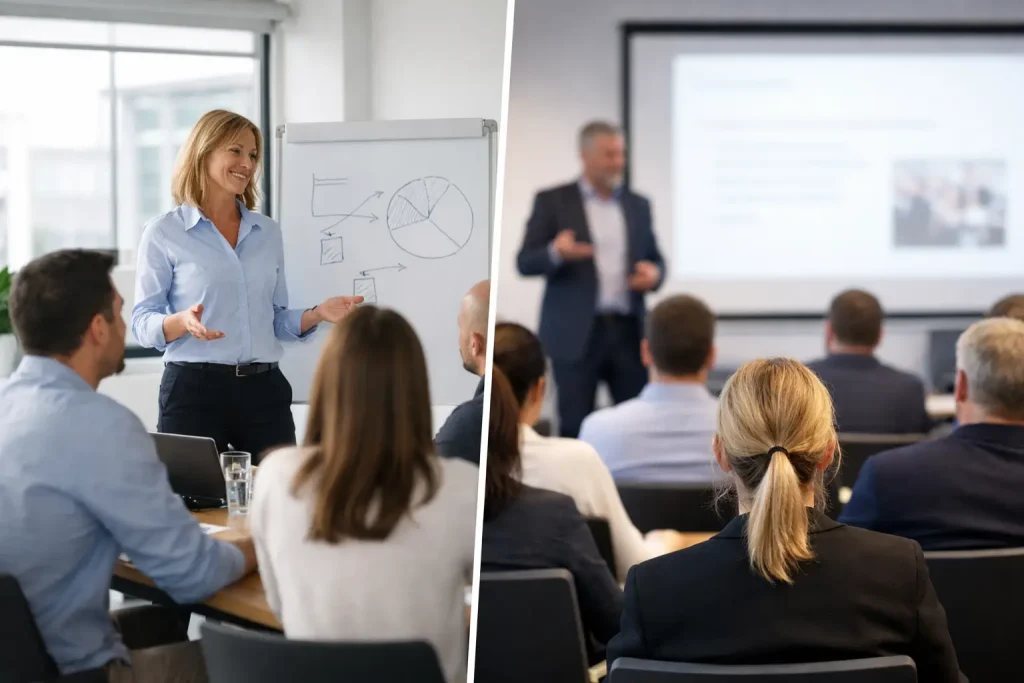 Inhouse-Schulung oder offener Kurs: Was lohnt sich?