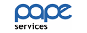 Logo von Pape Services in Blau