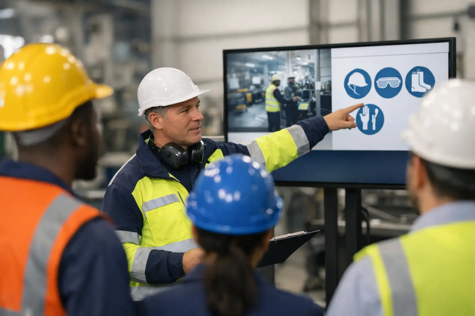 Sicherheitsunterweisung in Fremdsprachen für Industrie